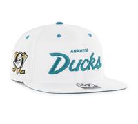 47 Brand Snapback Cap - CROSSTOWN Anaheim Ducks blanc