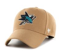 47 Brand Snapback Cap - Nhl San Jose Sharks Camel Beige