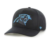 47 Brand Casquette Hitch RF Snapback Carolina Panthers – Noire, sangle réglable, taille unique