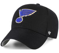 47 Brand St. Louis Blues Noir MVP Curved Visor Cap NHL FORTY SEVEN ´47