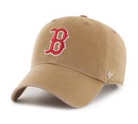 47 Brand Strapback Cap - CLEAN UP Boston Red Sox camel