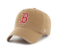 '47 Brand Strapback Cap - Clean UP Boston Red Sox Camel