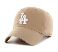 47 Casquette MLB Los Angeles Dodgers Clean Up sans boucle d'étiquette Beige