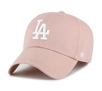 47 Brand Strapback Cap - CLEAN UP Los Angeles Dodgers mauve