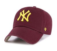 Casquettes 47 BRAND 47 CAP MLB NEW YORK YANKEES CLEAN UP NLL DARK pour Adulte T.U Bordeaux