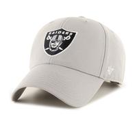 47 Brand Casquette NFL Las Vegas Raiders LEGEND MVP Basecap Logo Patch Gris