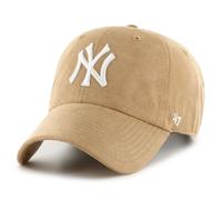 47 Brand Strapback Cap - SUEDE New York Yankees khaki