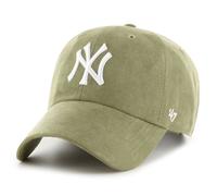 47 Brand Strapback Cap - SUEDE New York Yankees sandalwood