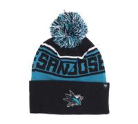 47 Brand - Stylus Pom Beanie - Homme - Accessoires - Noir - Taille: ONE Size