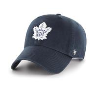 47 Brand Casquette réglable Toronto Maple Leafs Clean Up NHL Bleu marine Taille unique