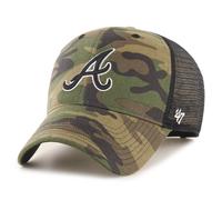 Casquette - 47 BRAND - ATLANTA BRAVES - Camo - Marron - Mixte - Été