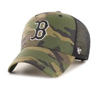 47 Brand Casquette Trucker Branson Boston Red Sox Camouflage bois