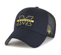 47 Brand Casquette trucker Branson Michigan Wolverines bleu marine