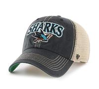 ´47 NHL San Jose Sharks Tuscaloosa '47 CLEAN UP men Caps black taille: ONE SIZE