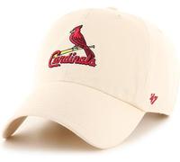 47 Casquette de baseball réglable MLB Natural Primary Logo Clean Up, taille unique adulte, St Louis Cardinals, taille unique