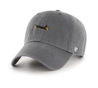 47 Brand Casquette Homme CLEAN UP Réglable Logo chien Teckel Gris Taille unique