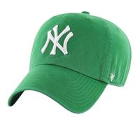 47 Brand Casquette New York Yankees MLB Clean Up B-RGW17GWS-KY Réglable Vert/Blanc Taille unique