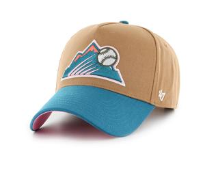 47 Casquette Mlb Colorado Rockies Sure Shot Tt Cotton Mvp Dt