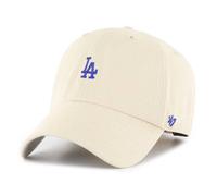 47 Brand Casquette ajustable Base Runner LA Dodgers Naturel