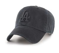 '47 Casquette Los Angeles Dodgers MLB Ton sur Ton Clean Up Noir Réglable