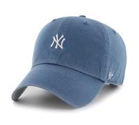 47 Brand Casquette de baseball New York Yankees Base Runner Clean Up Bleu TU