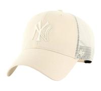 47 Brand Casquette de camionneur réglable New York Yankees MLB Most Value P. Branson Beige