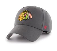 47 Brand Casquette Chicago Blackhawks NHL Most Value P. Gris foncé réglable