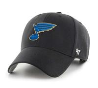 47 Brand St. Louis Blues Noir MVP Curved Visor Cap NHL FORTY SEVEN ´47