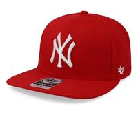 47 Brand Casquette snapback NO Shot New York Yankees Rouge