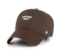 '47 Casquette réglable CLEAN UP de marque - Slogan Phrase Coffee Hat Café Cap