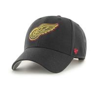 '47 Detroit Red Wings NHL Metallic Most Value P. Noir Casquette Snapback Réglable