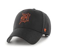 47 Brand Casquette Relaxed Fit MLB Detroit Tigers 85% acrylique 15% laine Noir Taille unique