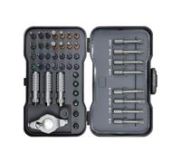 47-in-1 Ratchet Screwdriver Set - Aluminum Alloy Handle S2+CRV Magnetic Bits Repair Tool Kit - Multi Functional Hand Tool With Hex Bits - For Electronics Furniture Assembly And DIY Projects
