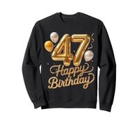 47 Joyeux Anniversaire 47e Anniversaire Hommes Femmes Sweatshirt