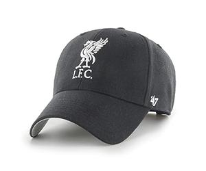 47 Liverpool FC EPL MVP Casquette de baseball unisexe, réglable, Logo blanc, Noir