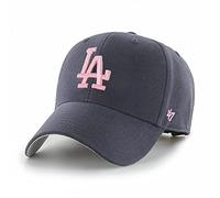 47 Los Angeles Dodgers MLB MVP Casquette de Baseball Mixte Réglable Logo Rose Bleu Marine, bleu marine, Taille unique