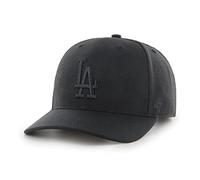 47 Los Angeles Dodgers MLB MVP DP Casquette de Baseball Mixte Réglable Logo Noir, Noir , Taille unique