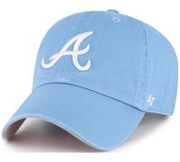 47 Marque Atlanta Braves Bébé Bleu Sidepatch Clean Haut Curved Visière Chiné Cap