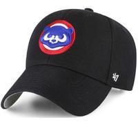 47 Marque Chicago Oursons Noir Rouge Cercle Blue Bear MVP Curved Visor strapback