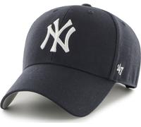 47 Marque New York Yankees Sidepatch MVP Bleu Marine Curved Visière Cap Snapback