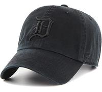 '47 MLB Casquette réglable noir/noir, taille unique adulte, Detroit Tigers Noir/Noir, taille unique