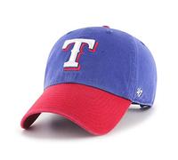 '47 MLB Chapeau réglable bicolore pour adulte Taille unique, Texas Rangers, Taille Unique