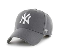 47 MLB New Yankees MVP Casquette de baseball unisexe, charbon, Taille unique