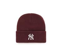 47 MLB New York Yankees Haymaker ' Cuff Knit Dark Maroon Taille Unique