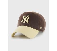 ´47 MLB New York Yankees Two Tone ’47 CLEAN UP w/ No Loop Label men Caps brown taille: ONE SIZE