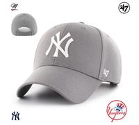 47 MLB NY Yankees MVP Snapback Cap - Dark Grey