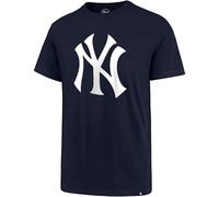47 MLB T-shirt de baseball manches courtes avec logo principal et marque de l'quipe pour hommes - New York Yankees Navy Medium