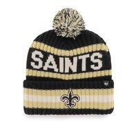 '47 New Orleans Saints Bering Bonnet en tricot avec pompon pour homme Noir