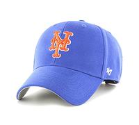 47 New York Mets MLB MVP Casquette de Baseball Mixte Réglable Logo Orange Bleu Royal, bleu marine, Taille unique