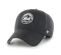 47 New York Mets MLB MVP Casquette de baseball réglable avec badge d'équipe Noir